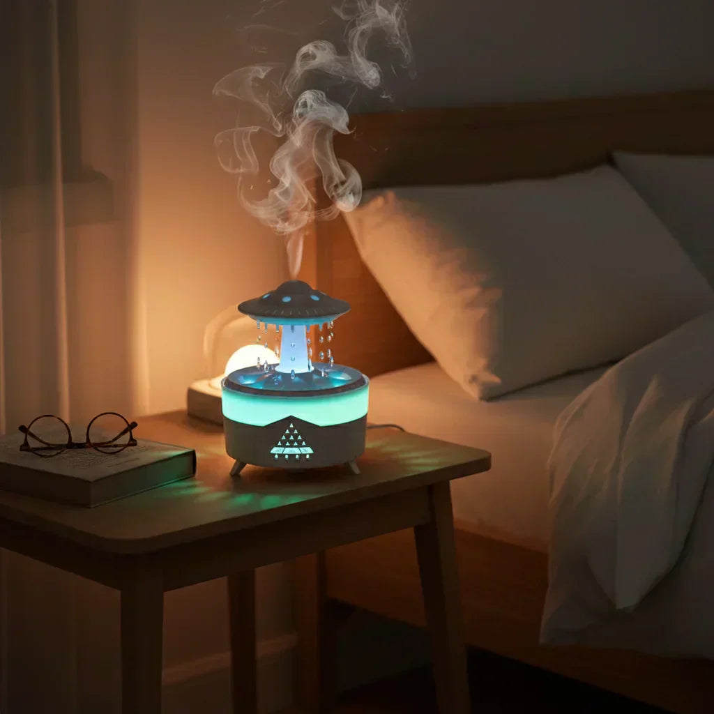Humidificateur d'Air UFO 350ml - humidificateur vs diffuseur