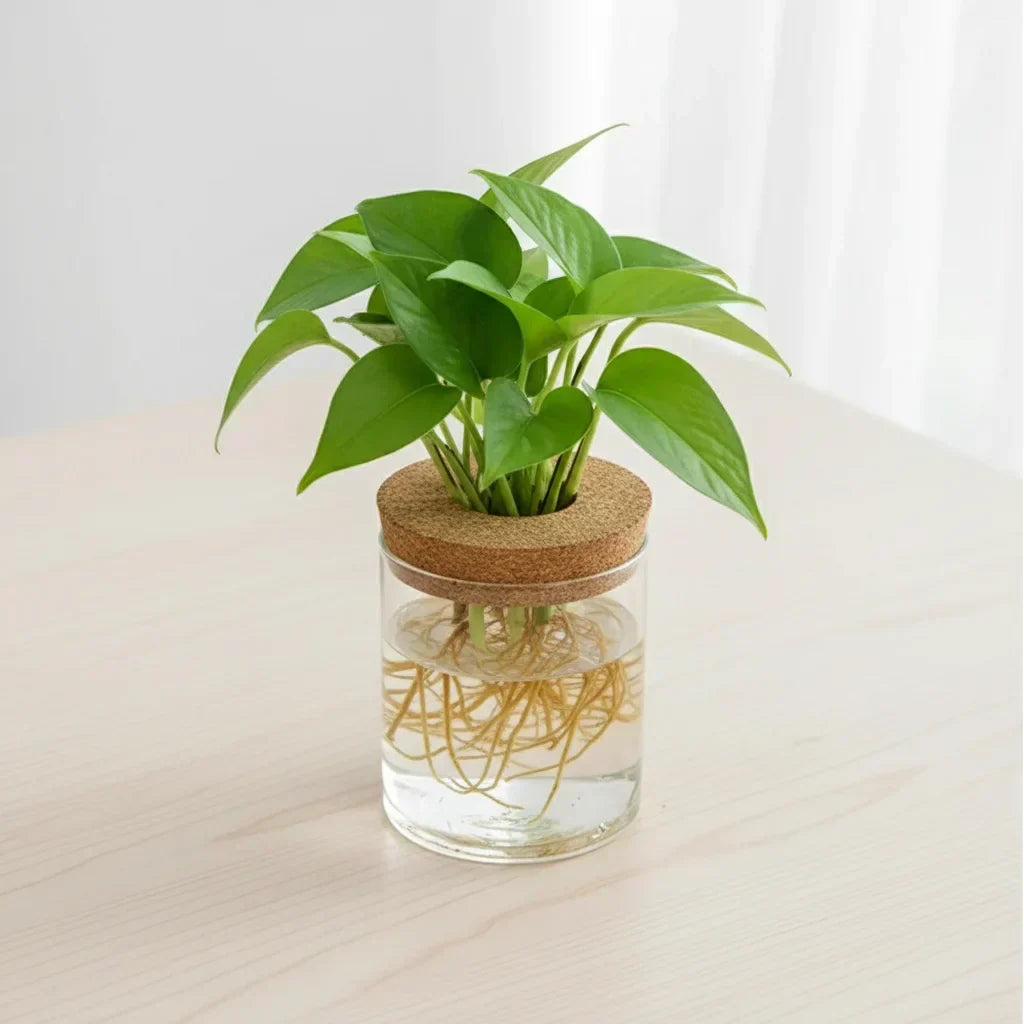 Pot de fleurs hydroponique - design moderne
