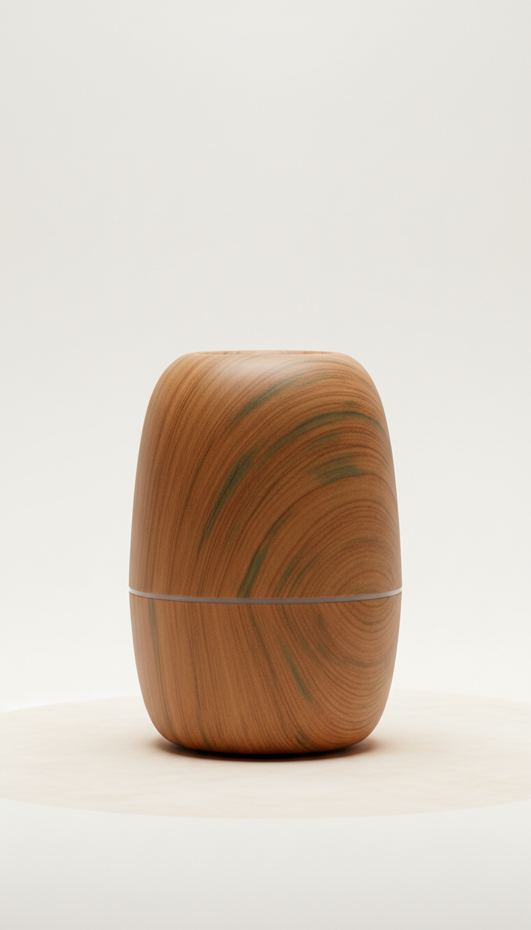 Humidificateur à grain de bois naturel