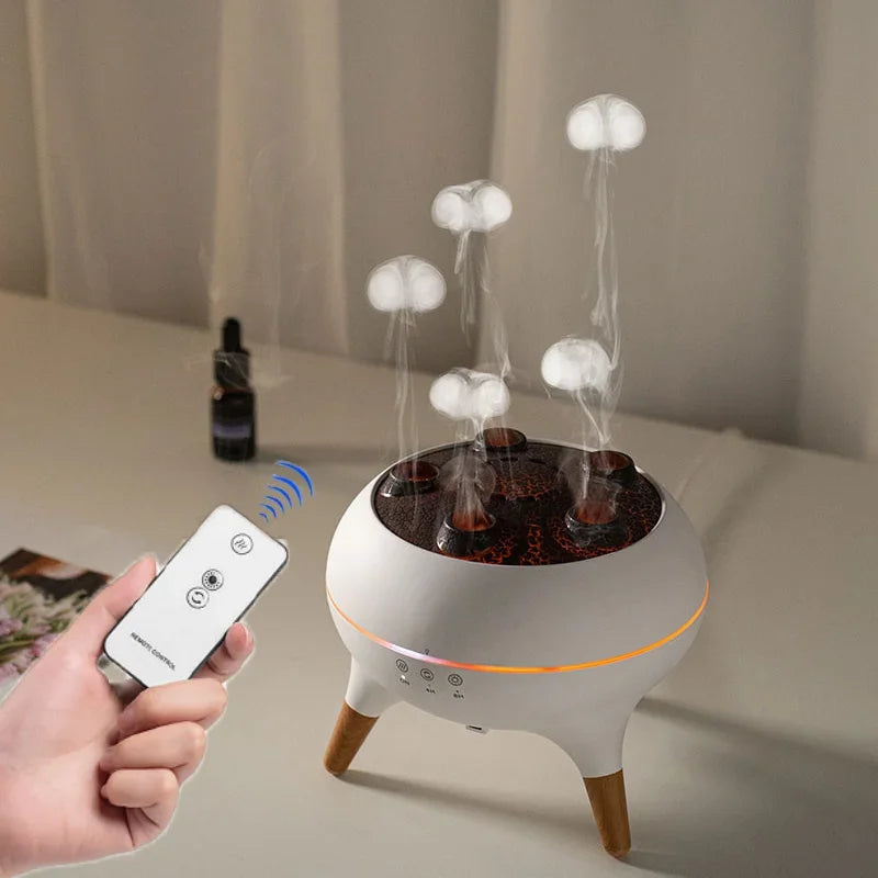 Humidificateur Méduse LED
