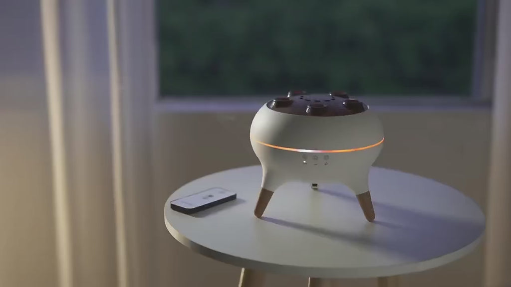 🪼 Humidificateur Méduse Dynamique | Diffuseur Huiles Essentielles 250ml | 7 Couleurs LED | Télécommande | Zen & Bien-être